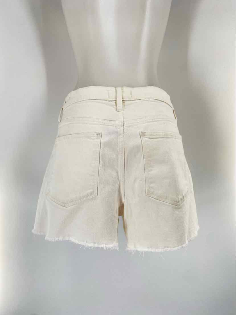 Size 31 MADEWELL Cream Shorts