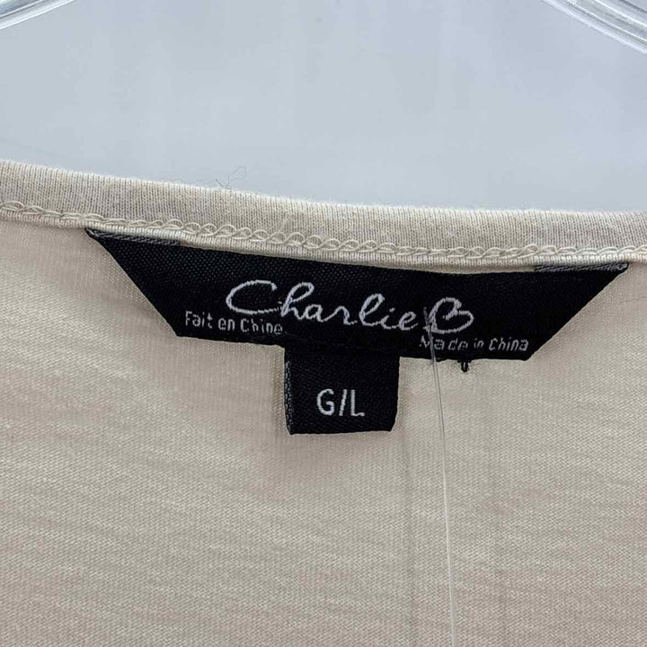Size L Tan Shirt