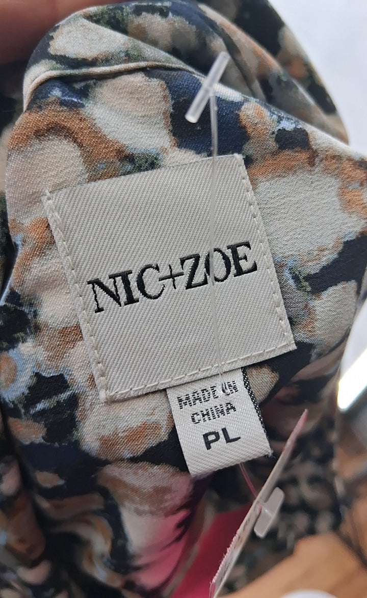 Size L/P NIC + ZOE Brown Shirt
