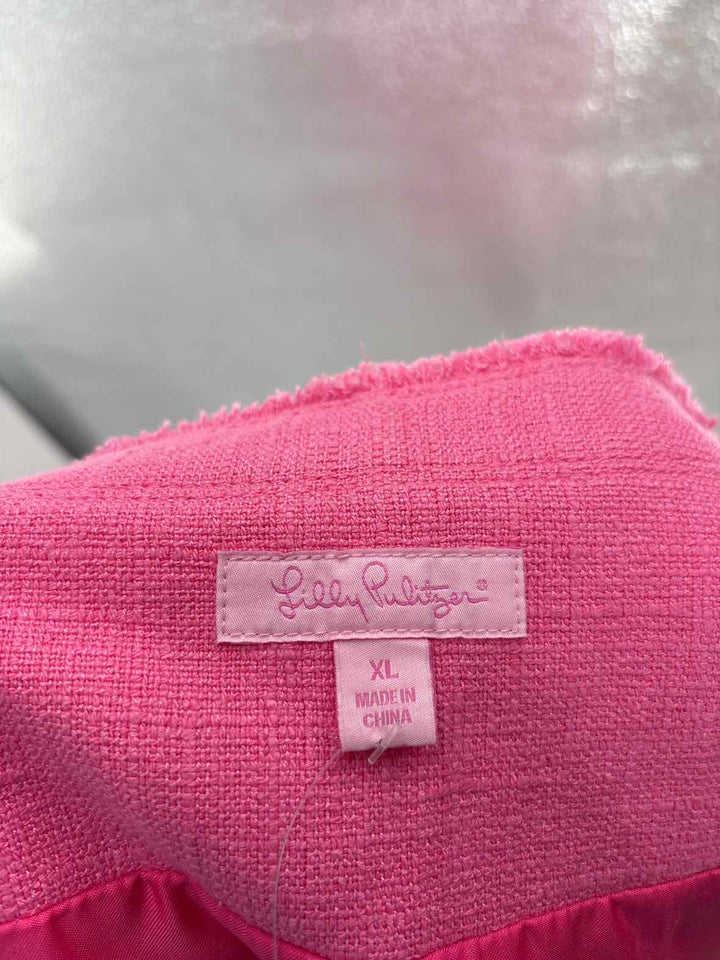 Size XL Lilly Pulitzer Fuschia Blazer