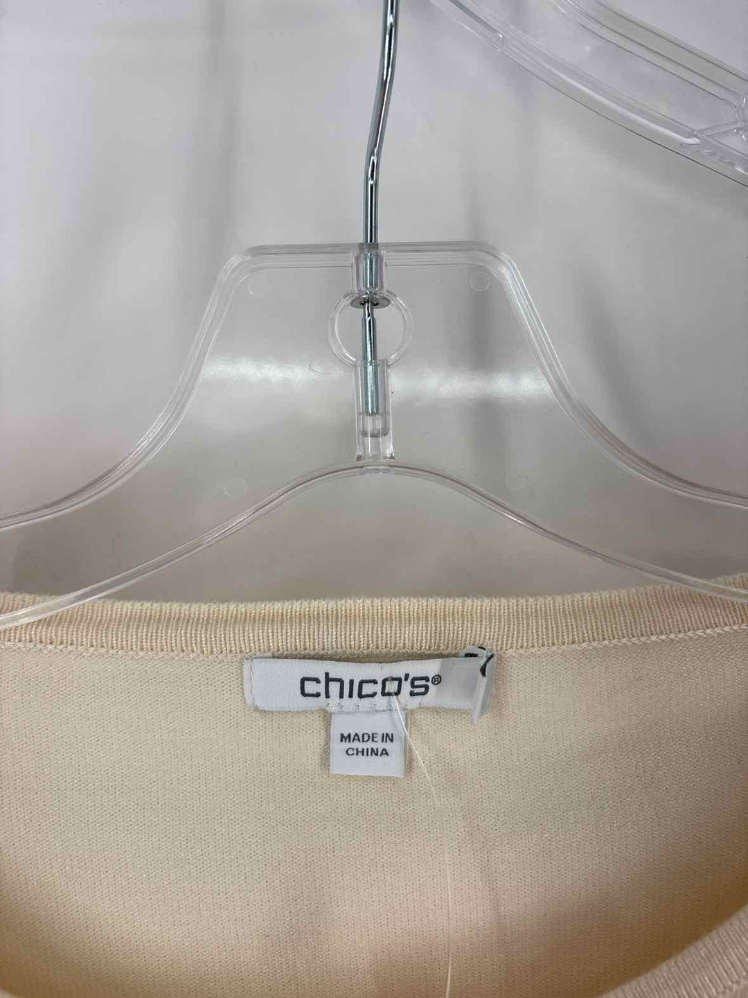 Size M Chico's Ivory Sweater