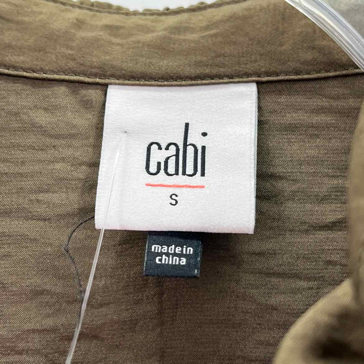 Size S CABI Olive Shirt
