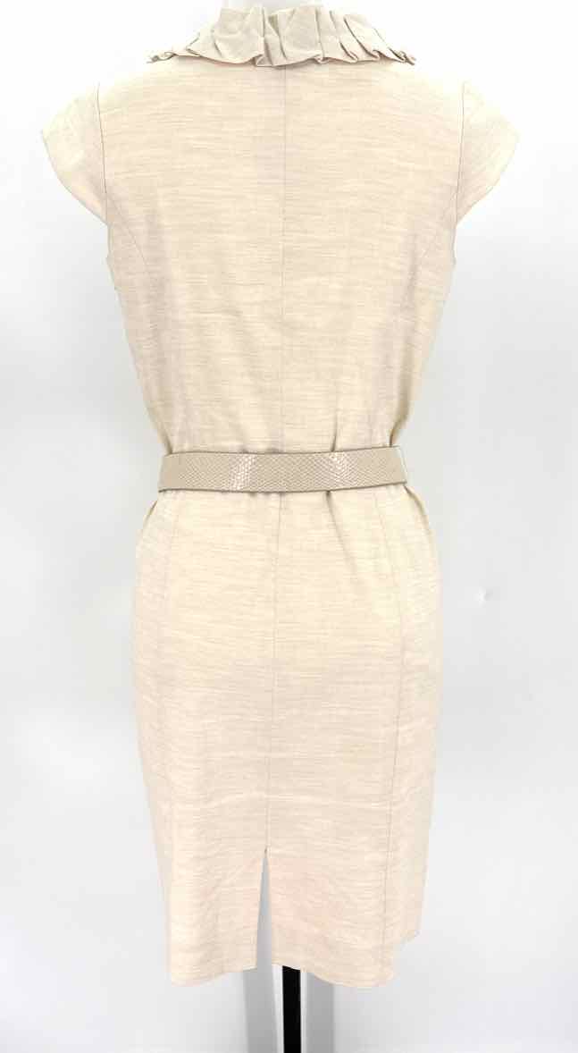 Size 6 ANTONIO MELANI Cream Dress
