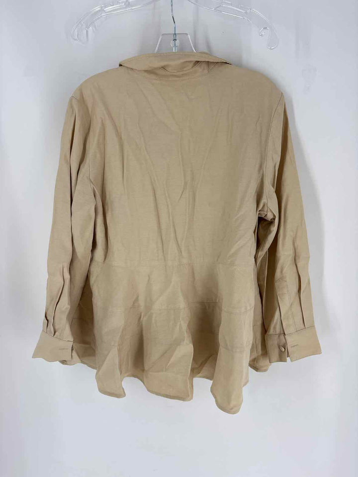 Size L POMANDER PLACE Tan Shirt