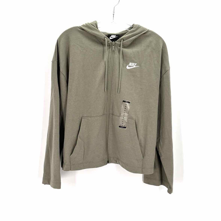 Size M Nike Olive Knit Jacket