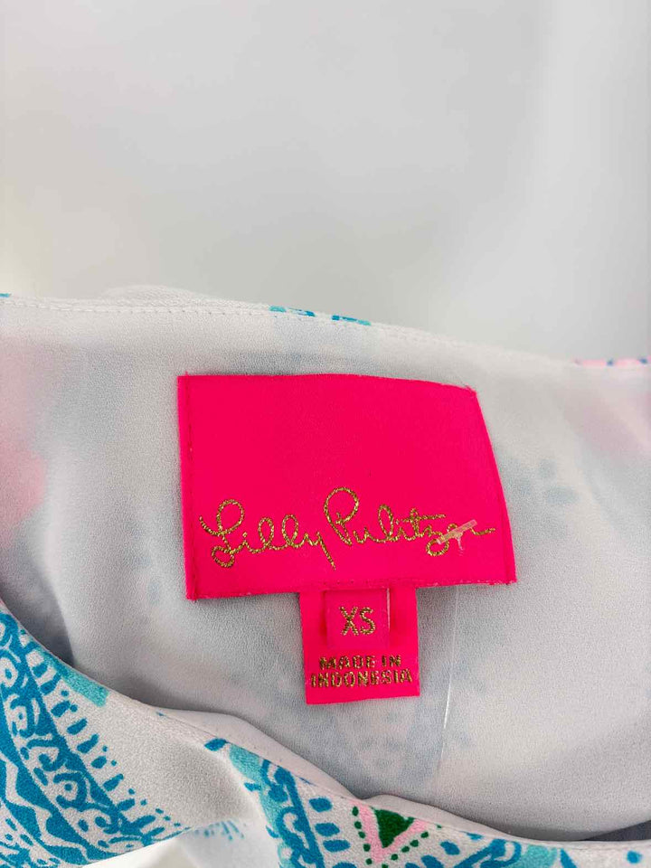 Size XS Lilly Pulitzer Teal Dress