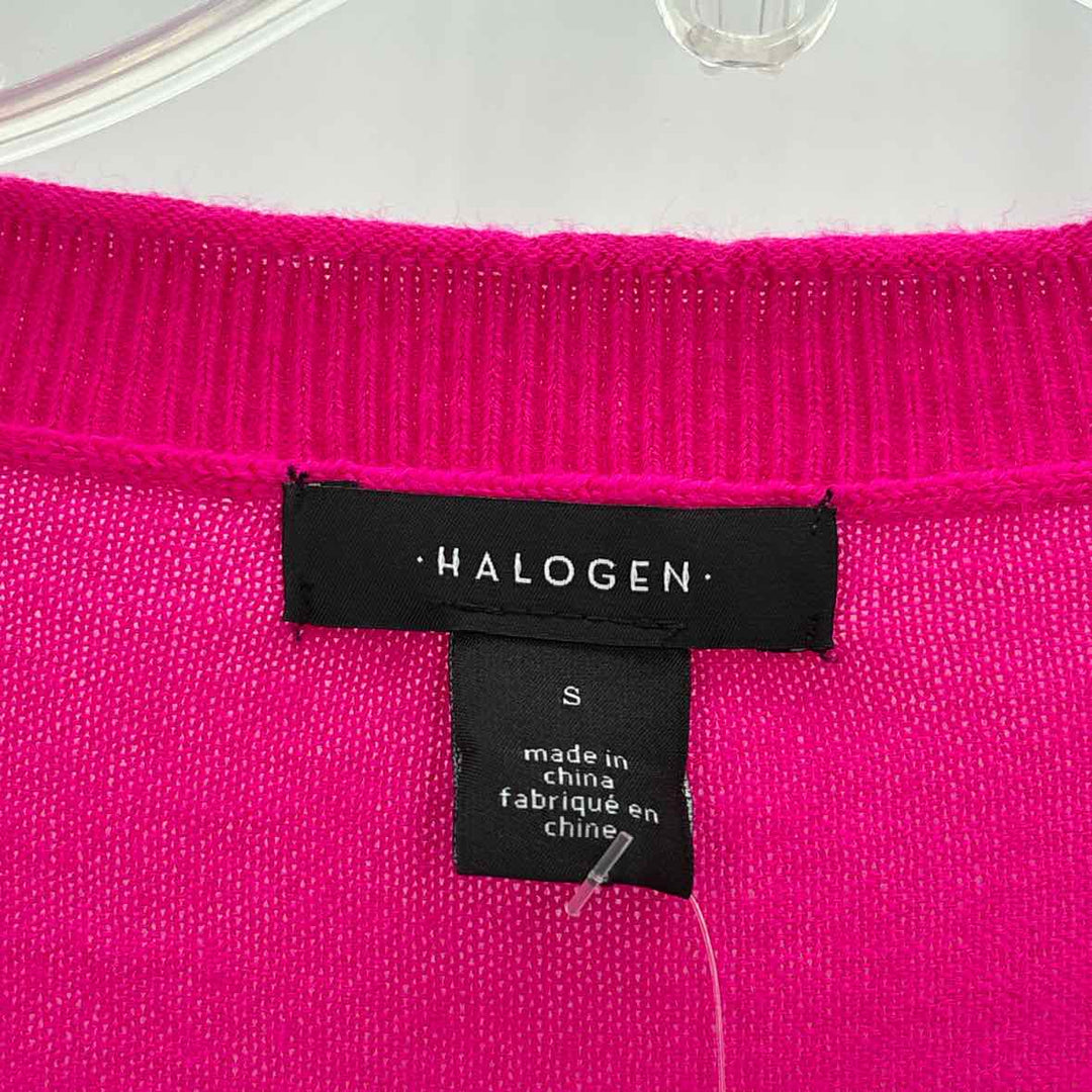 Size S HALOGEN Pink Sweater