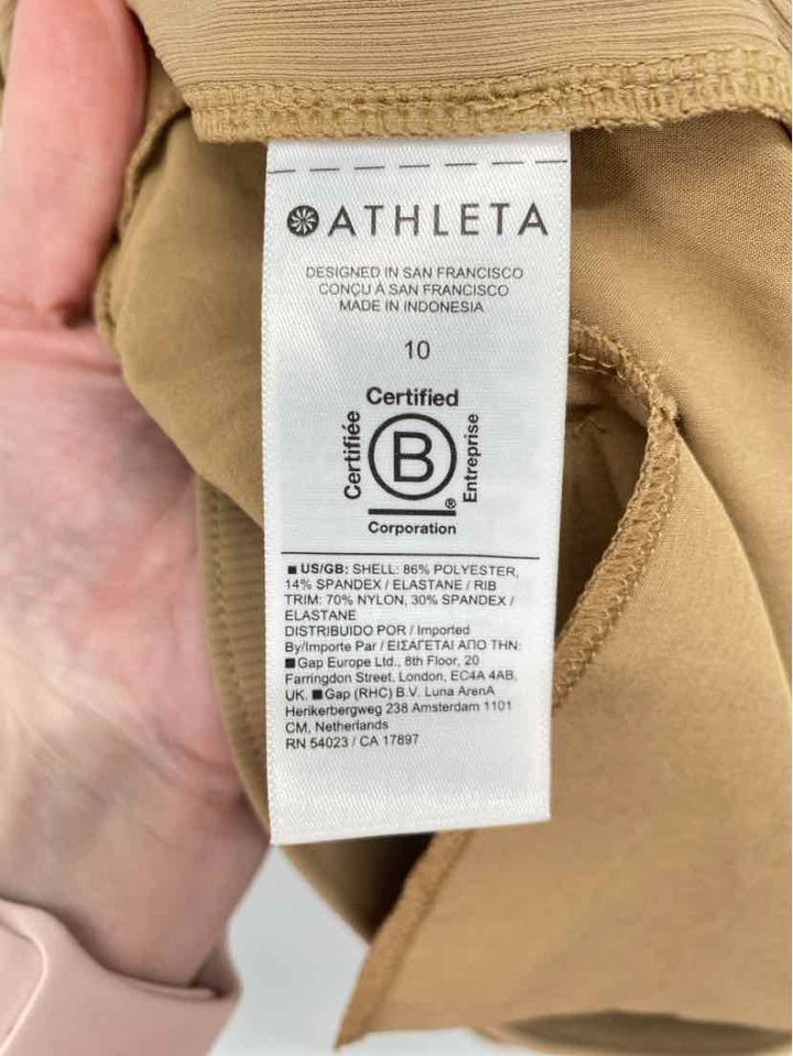Size 10 Athleta Brown Shorts