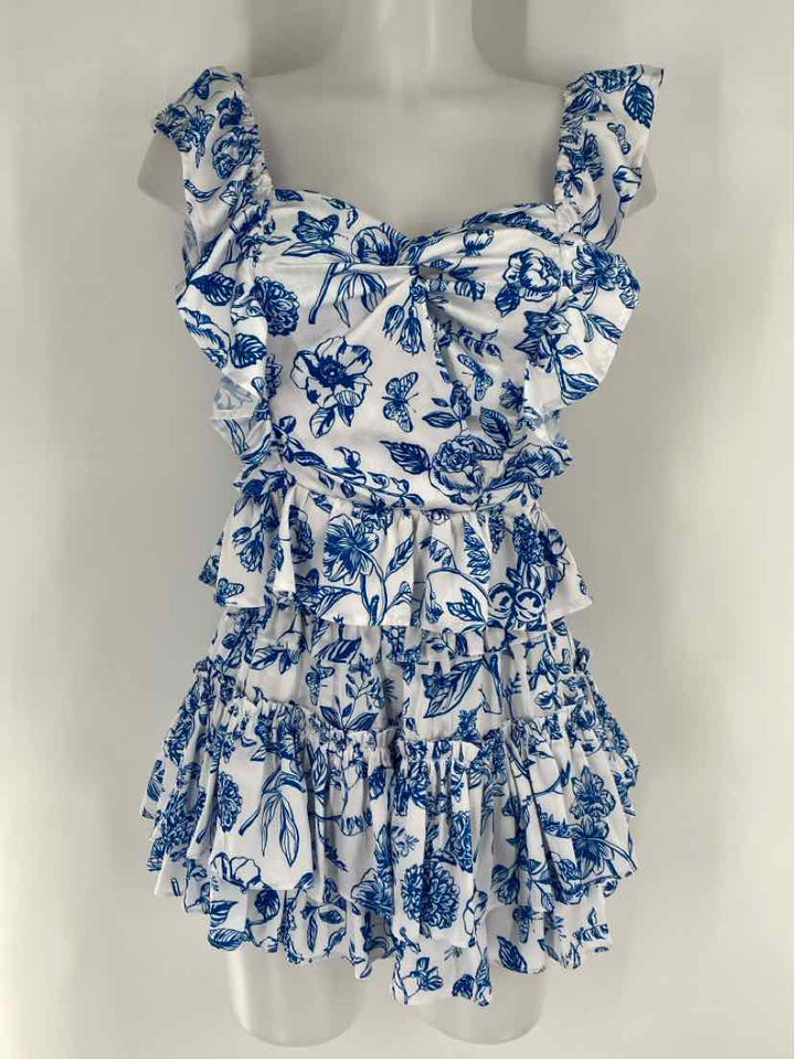 Size S Blue 2 PC Dress