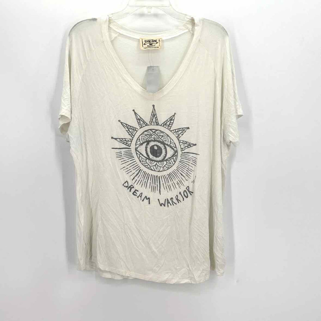Size One Size Cream Shirt