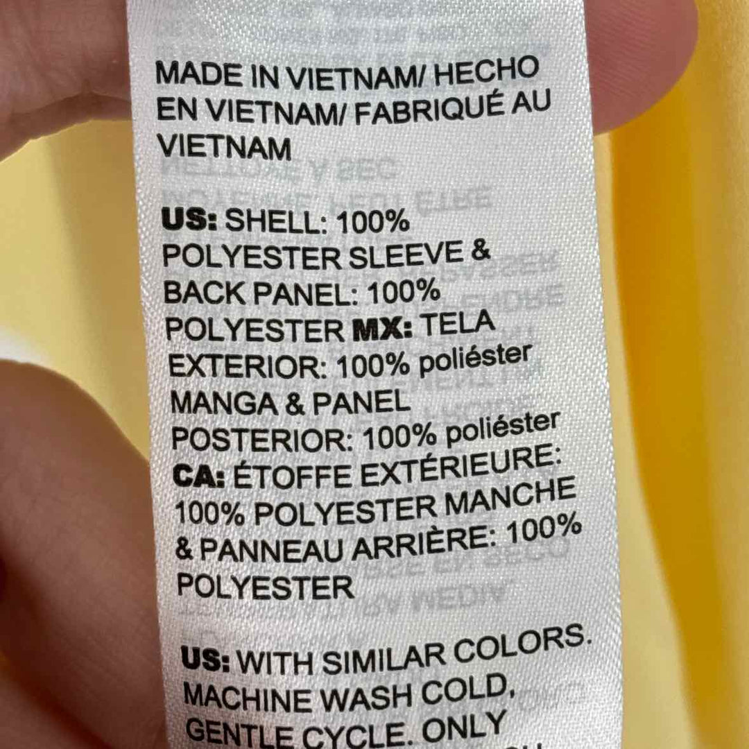 Size XS White House Black Market Yellow Shirt