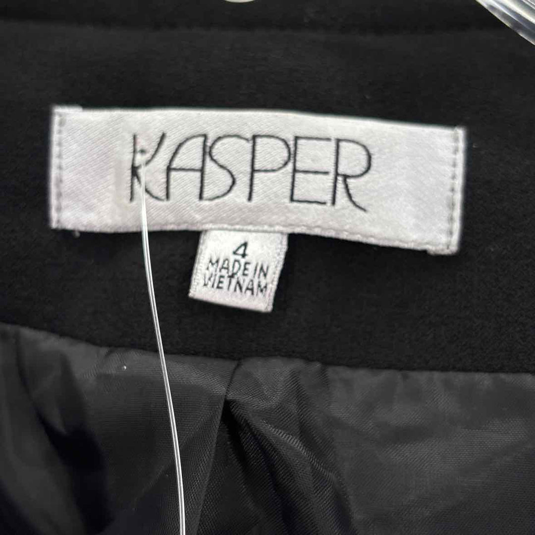 Size 4 KASPER White Jacket
