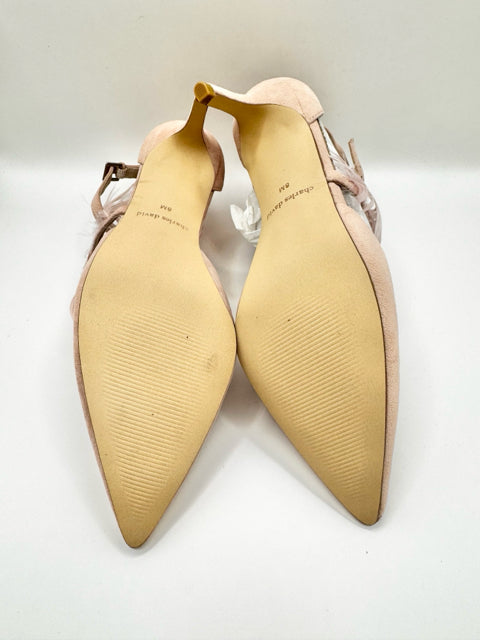 Shoe Size 8 CHARLES DAVID Pink Pumps