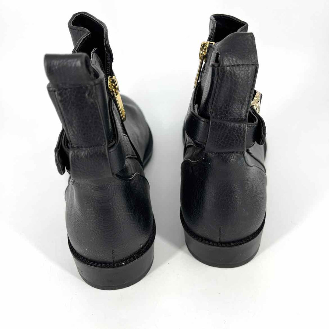 Shoe Size 10 TOMMY HILFIGER Black Leather Boots