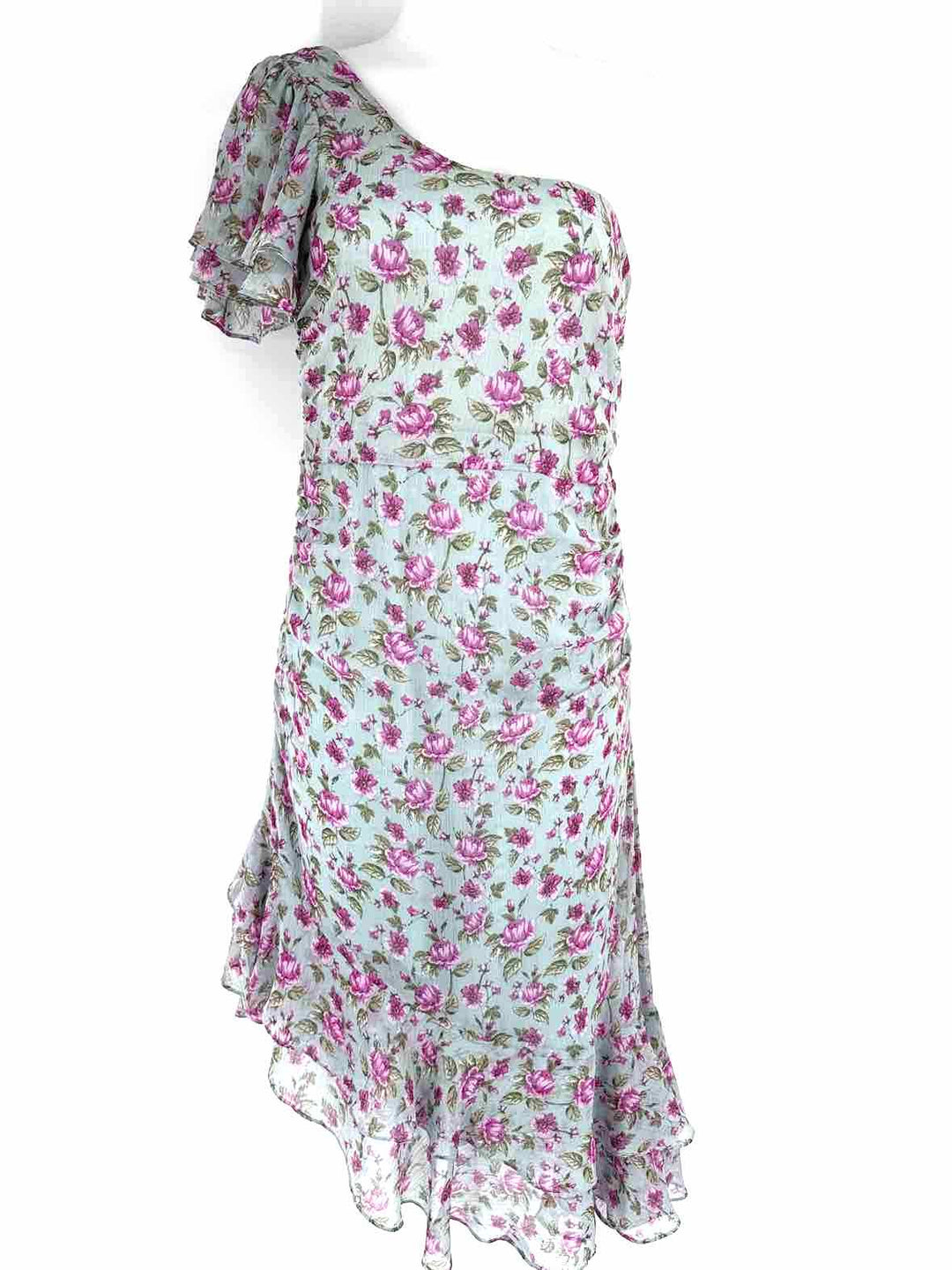 Size S ASTR Blue Print Dress