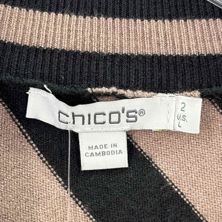Size L Chico's Brown Sweater