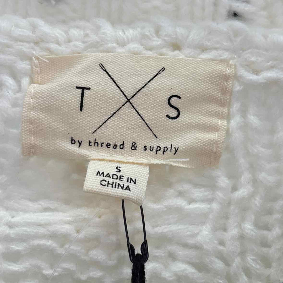 Size S White Knit Sweater