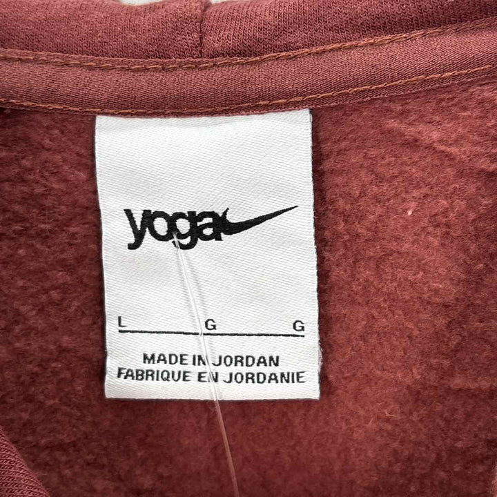 Size L Nike Brown Cotton Sweater