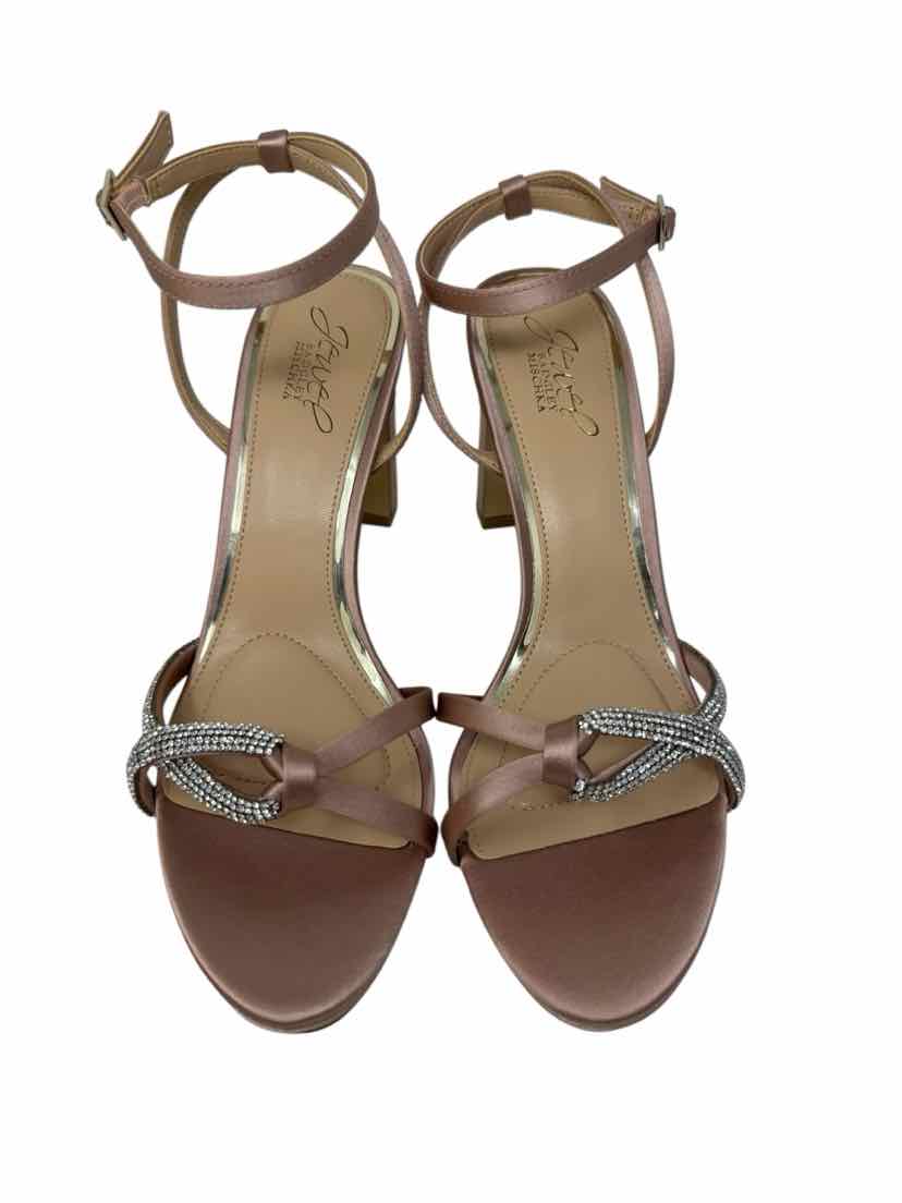 Shoe Size 8 Badgley Mischka Pink Sandals