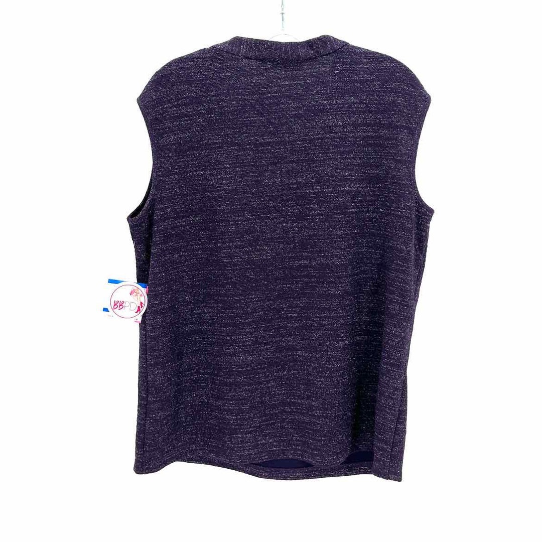 Size 1X KASPER Purple Shirt