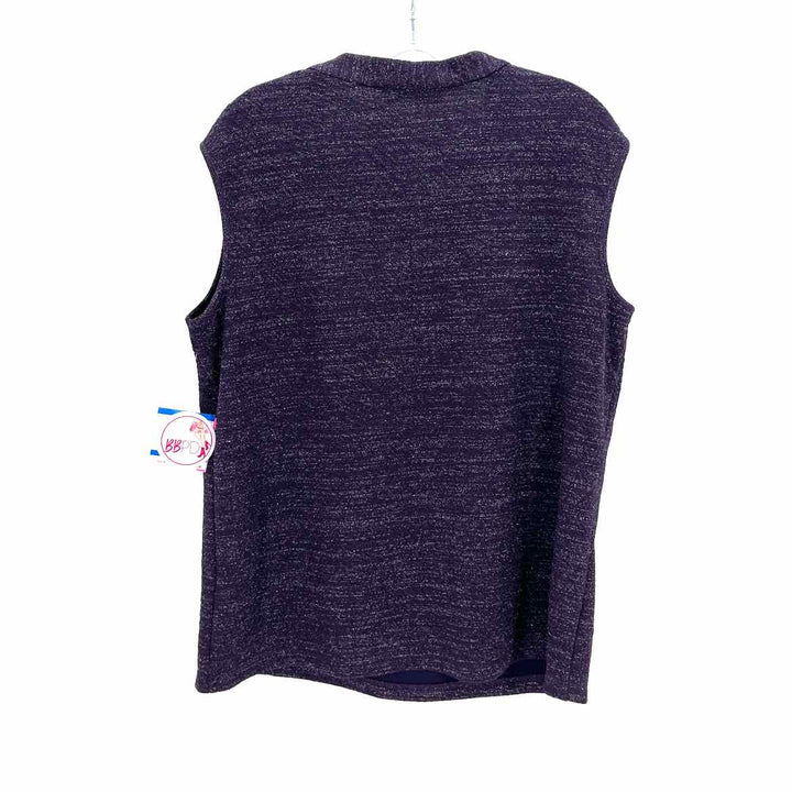 Size 1X KASPER Purple Shirt