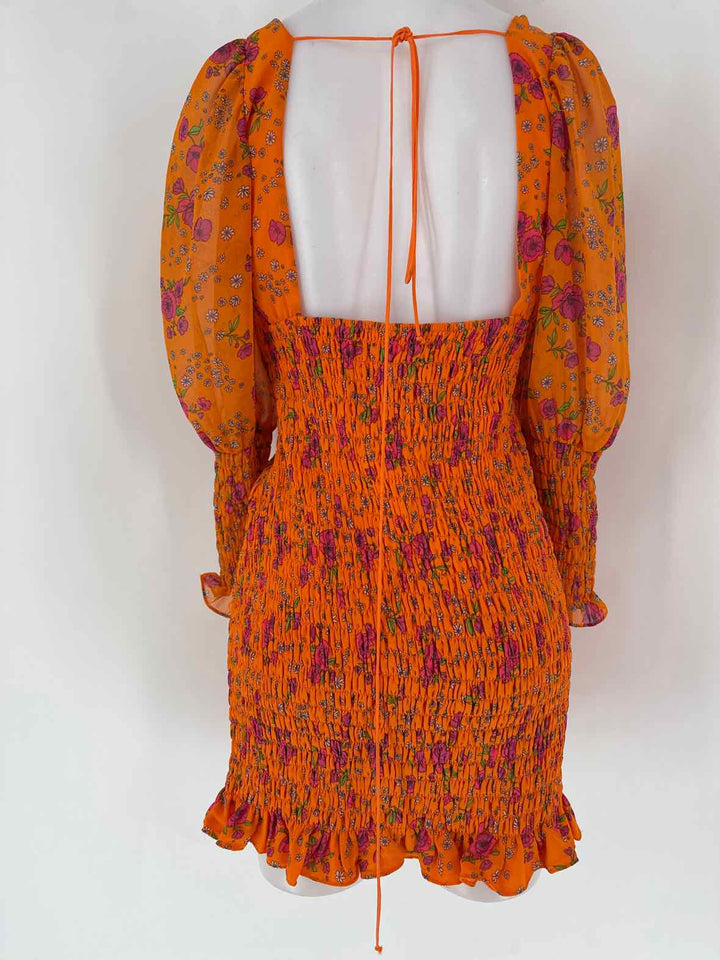 Size M Orange Dress