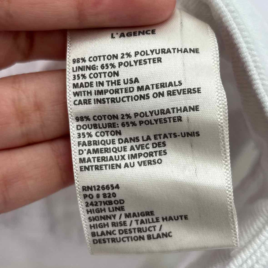 Size 25 White Pants