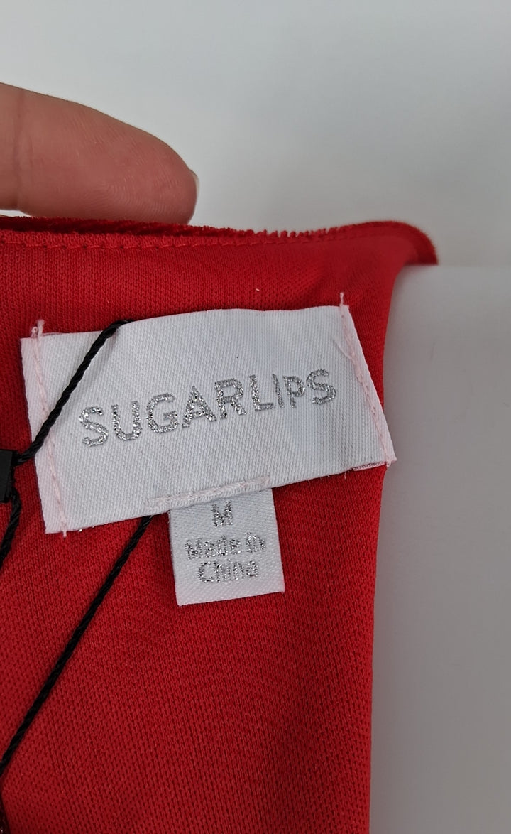 Size M SUGARLIPS Red Dress