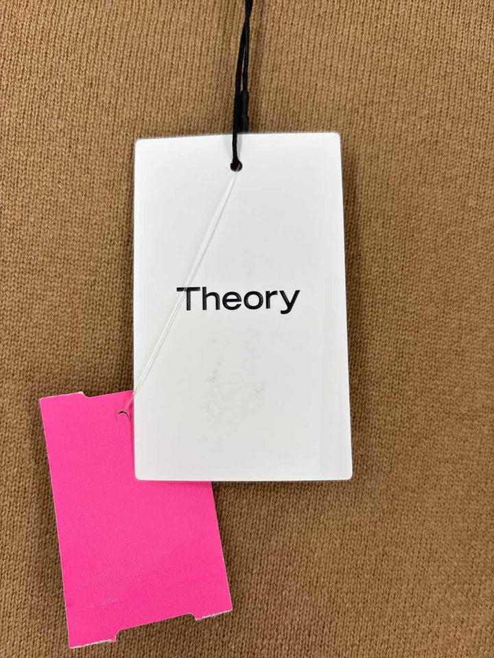 Size S THEORY Camel Cashmere Sweater