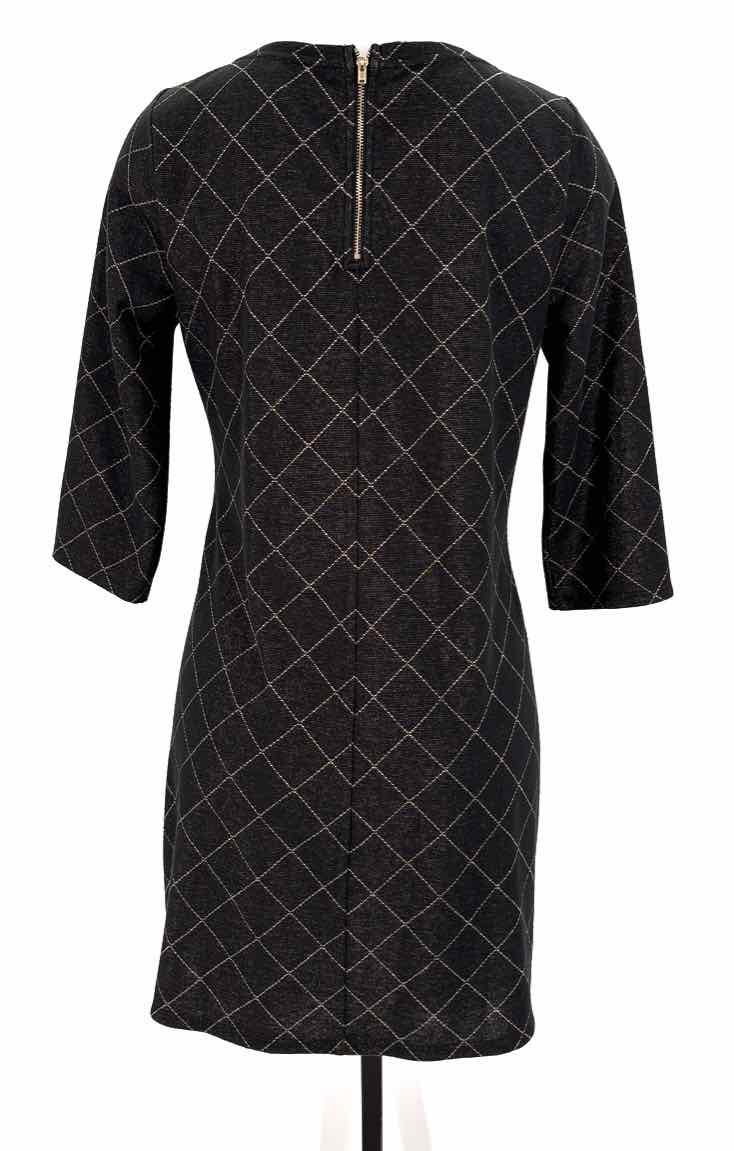 Size M SKIES ARE BLUE Black Dress