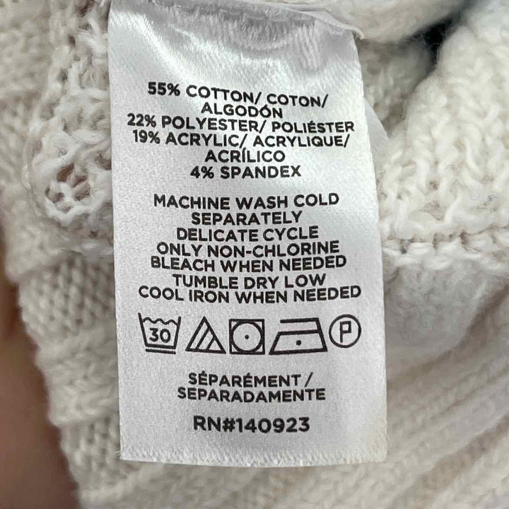 Size L LOFT Cream Sweater
