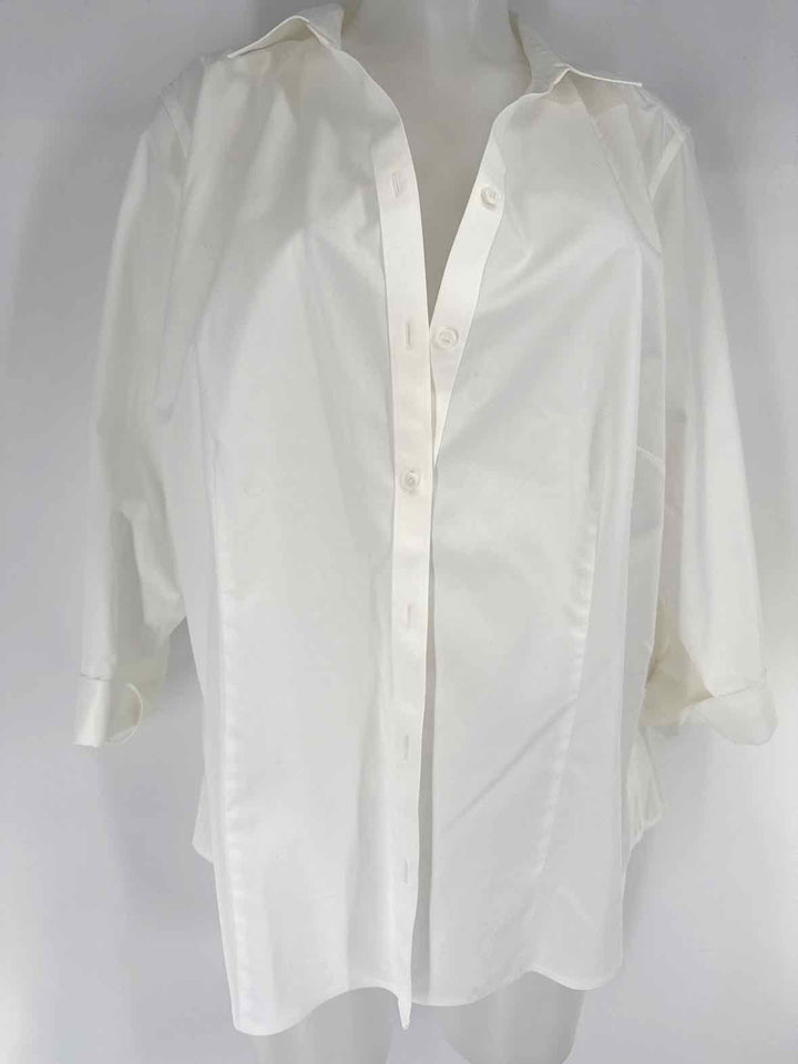 Size 16 Talbots White Shirt