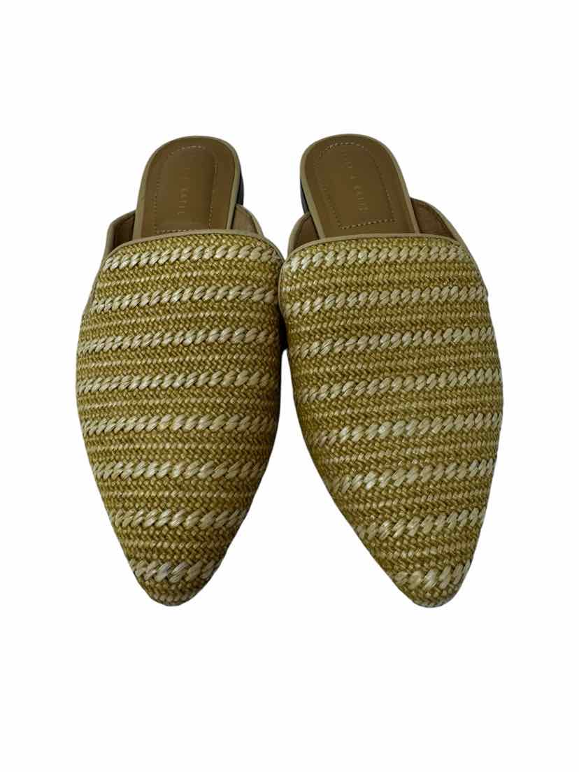 Shoe Size 8 KELLY & KATIE Tan Mules