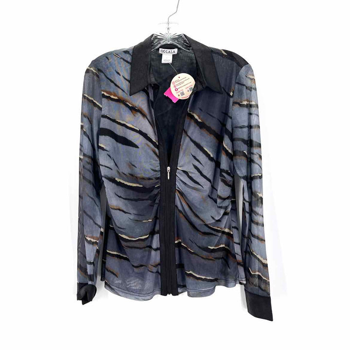 Size M gray print Shirt