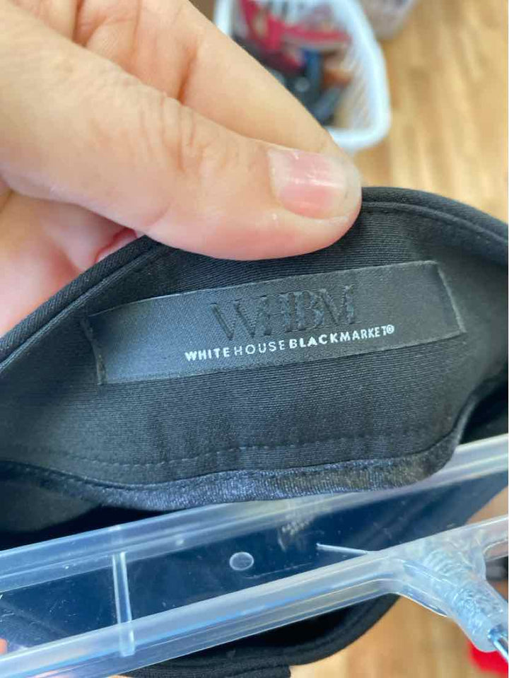 Size 6 White House Black Market Black Pants