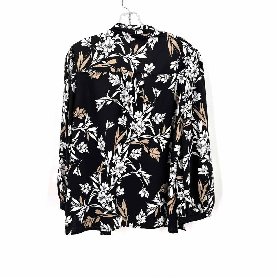 Size S Black Print Shirt