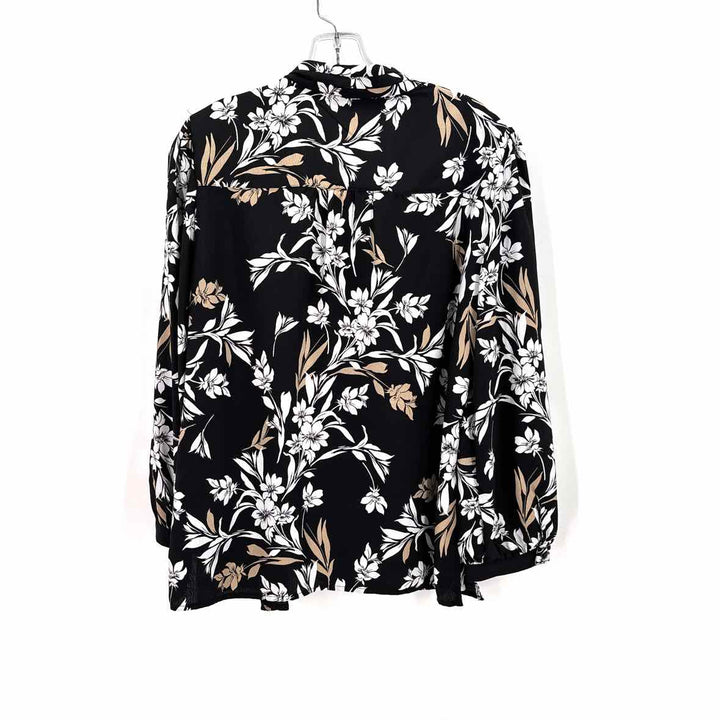 Size S Black Print Shirt