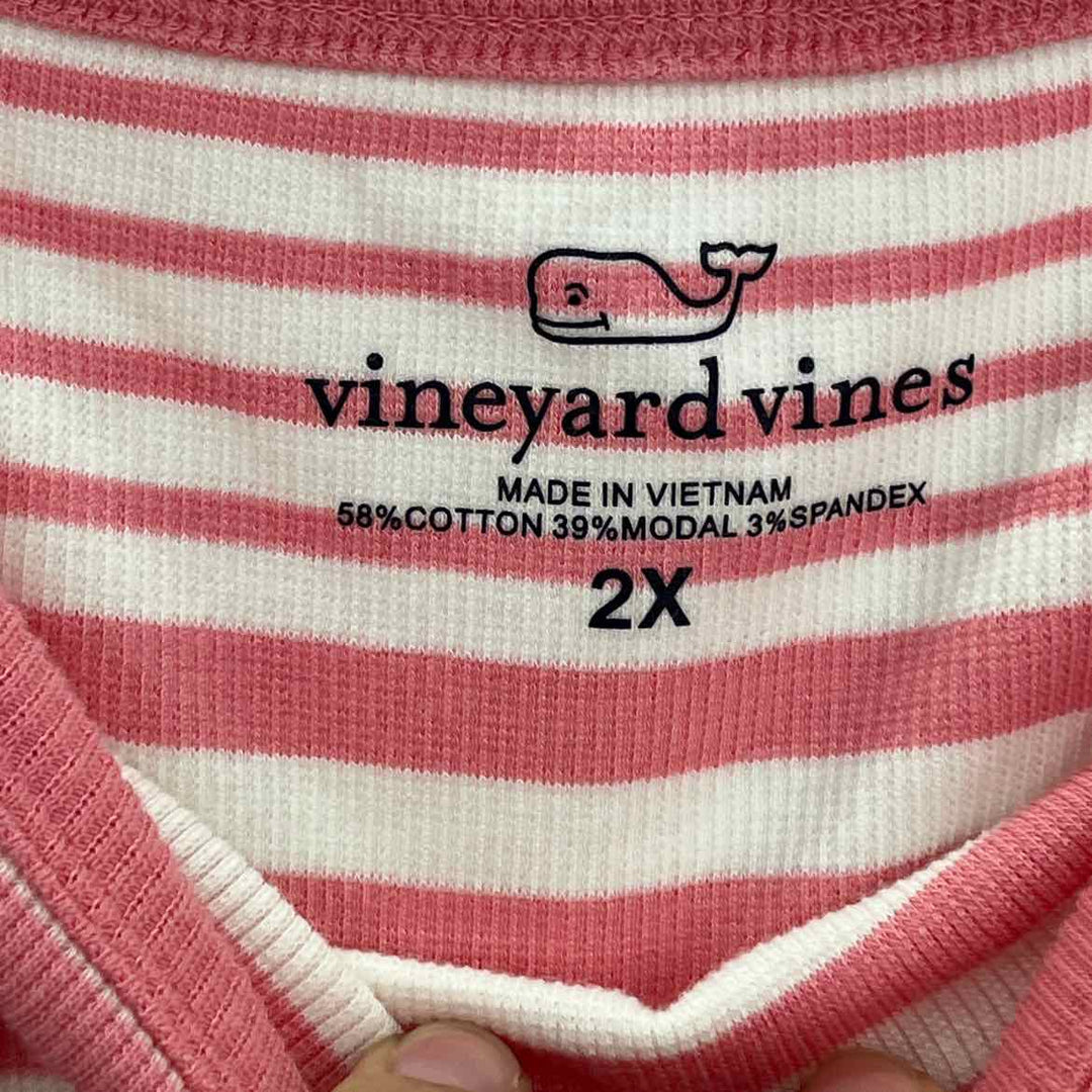 Size 2X Vineyard Vines Pink Shirt