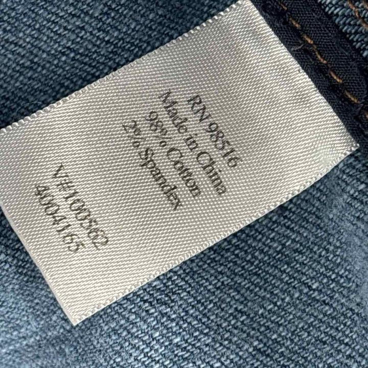 Size M J JILL Navy Denim Jacket