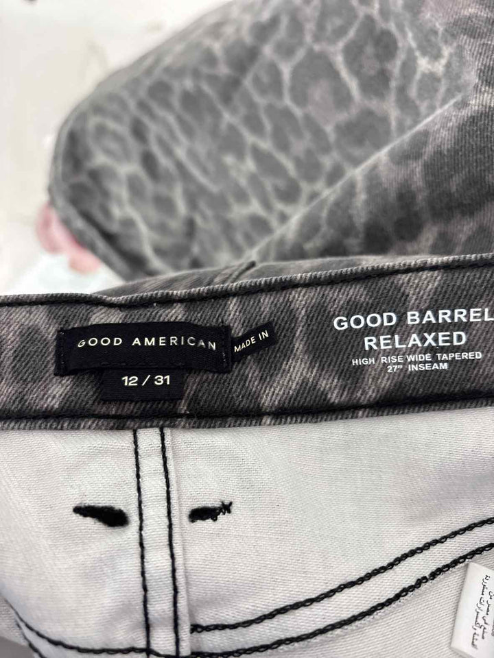 Size 12 GOOD AMERICAN Gray Pants