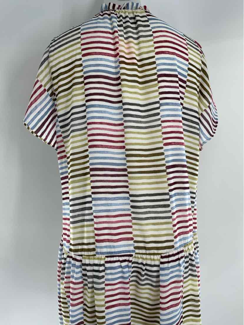 Size L LOFT Multi-Color Dress