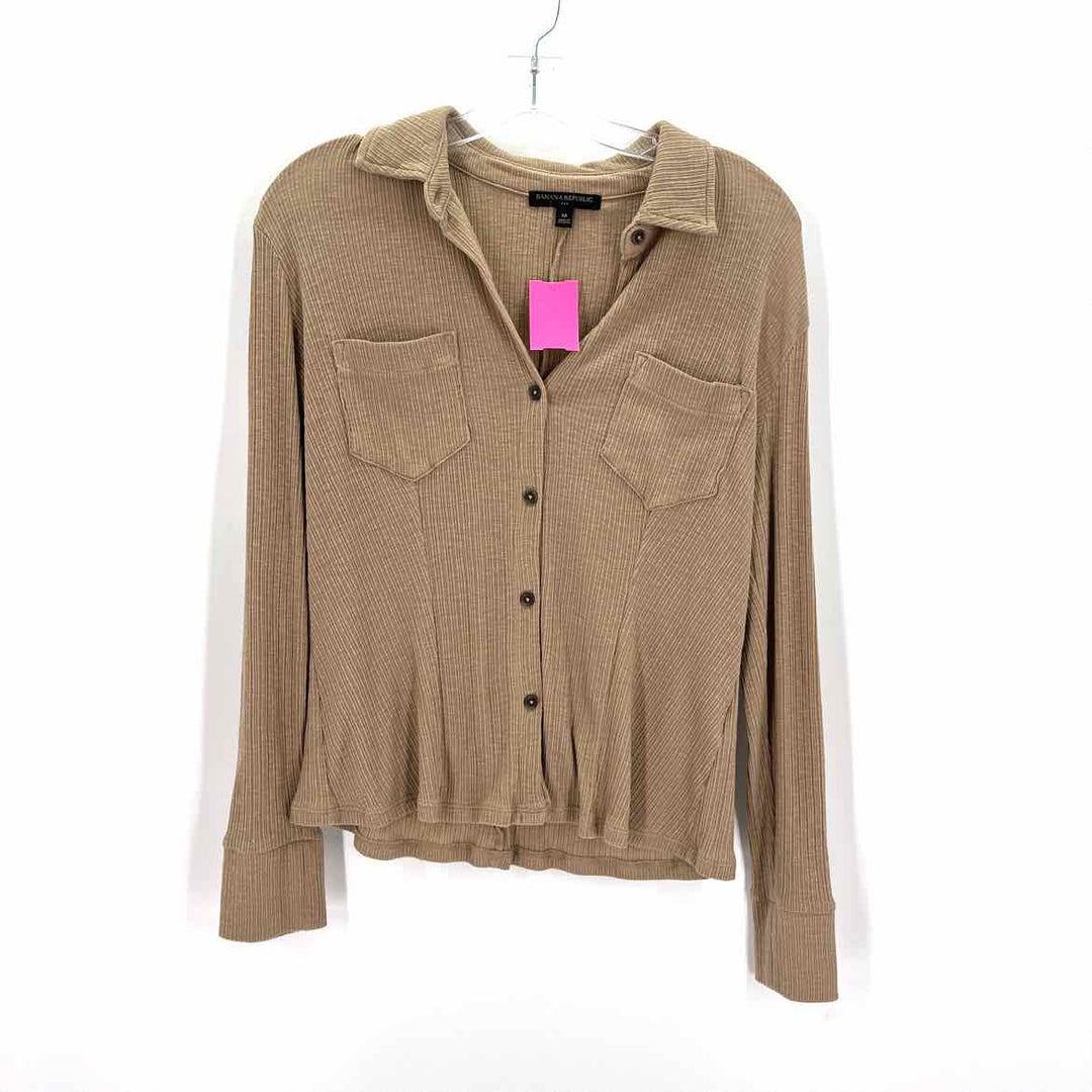 Size M Banana Republic Tan Shirt