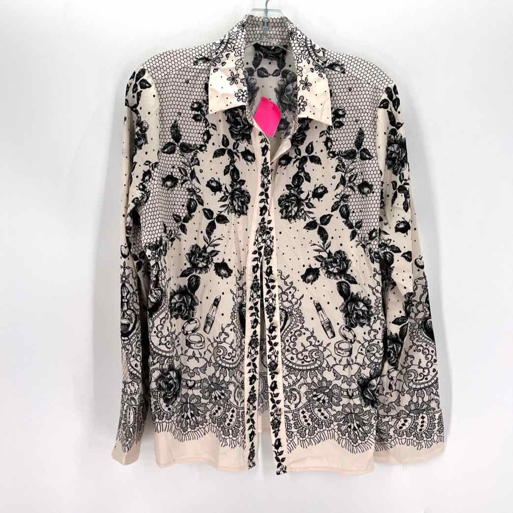 Size M RACHEL ZOE Cream Shirt