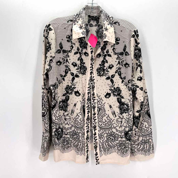 Size M RACHEL ZOE Cream Shirt