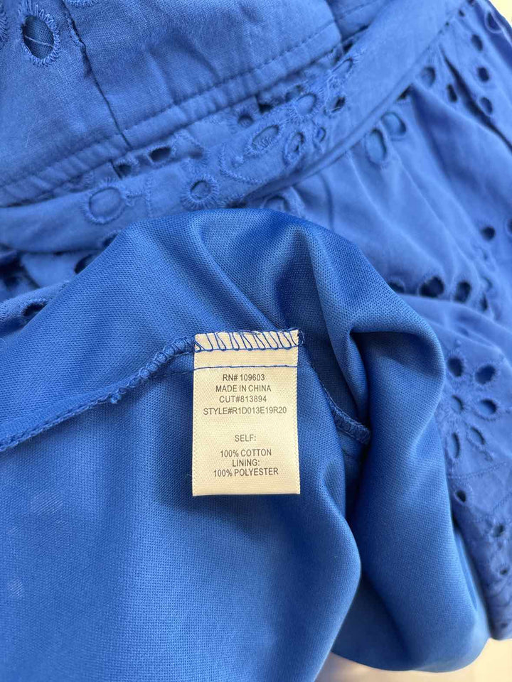 Size M CROWN & IVY Blue Dress