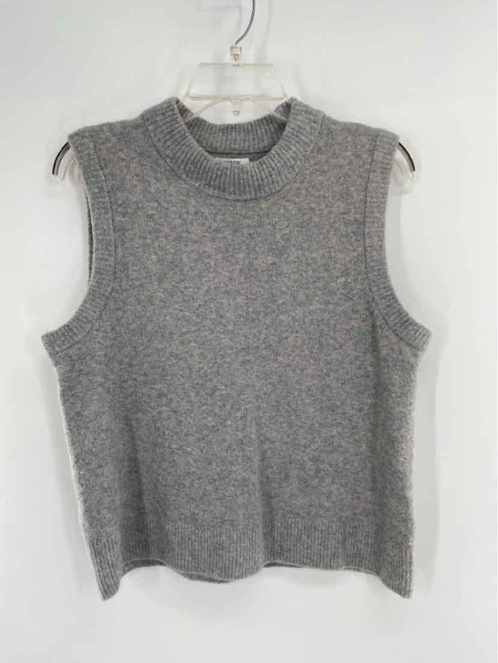 Size M J Crew Gray Vest