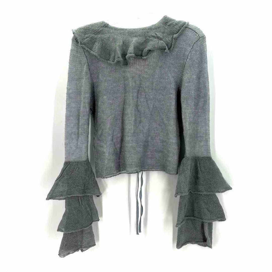 Size M ZARA Aqua Knit Sweater
