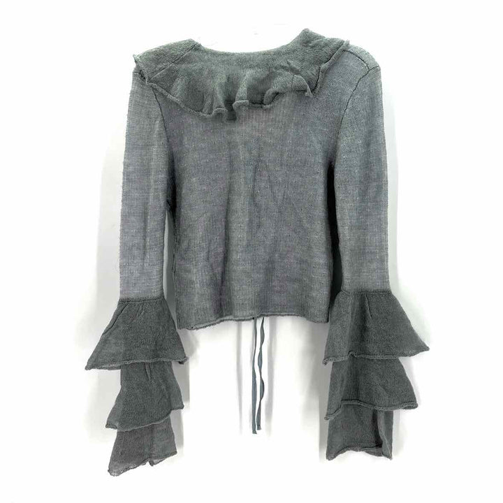 Size M ZARA Aqua Knit Sweater