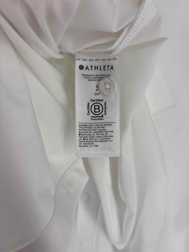 Size S Athleta White Shirt