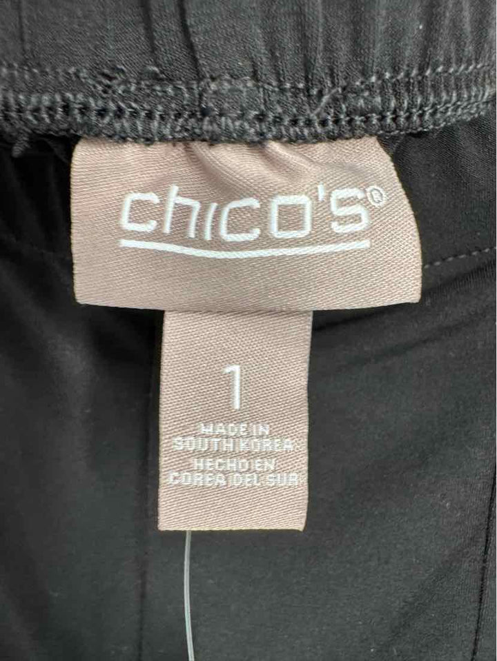 Size M Chico's Black Pants